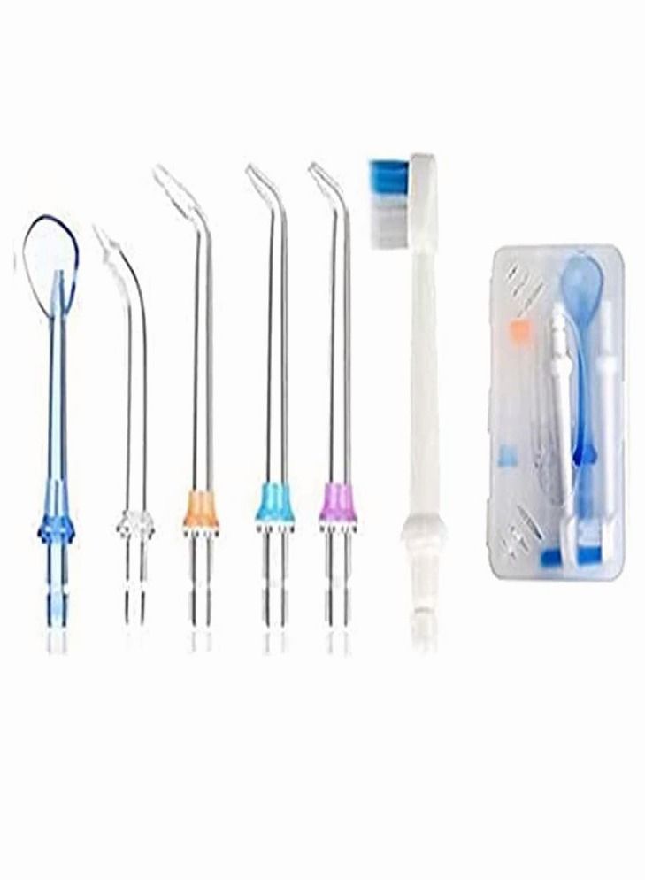 CGY Portable Rechargeable Water Flosser Cordless Oral Irrigator (6 Pieces) - 300ML - Image 1