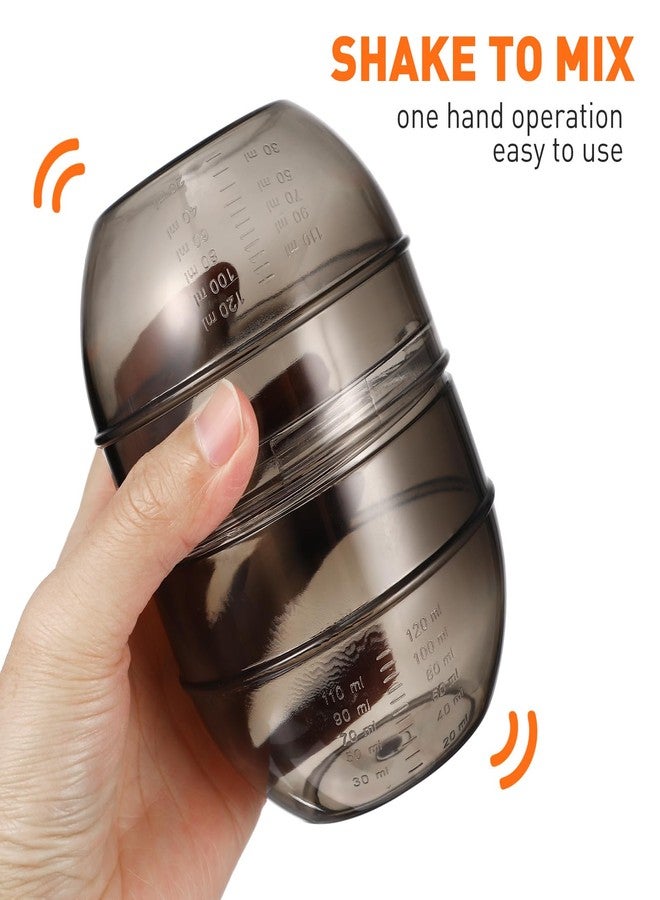 سولوستر وعاء صبغ الشعر من سولستري، وعاء خلط صبغ الشعر مع مقياس قياس، وعاء خلط ألوان الشعر، كوب خلط ألوان الشعر، مناسب لصالونات التجميل، لون رمادي - Image 5