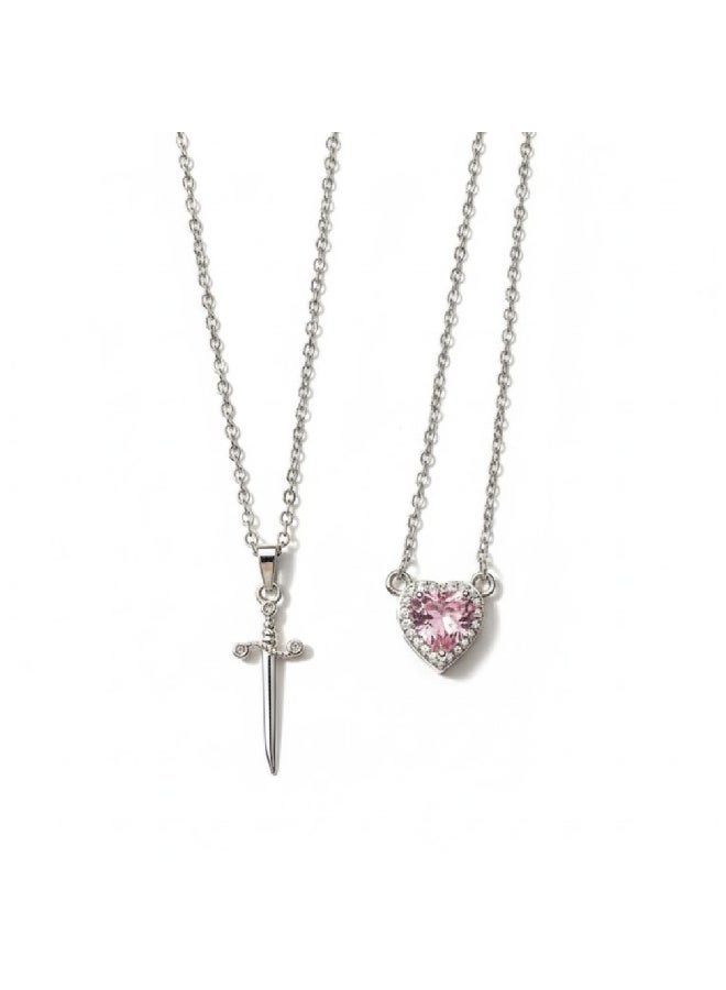 Sword & Heart Pendant - Image 1