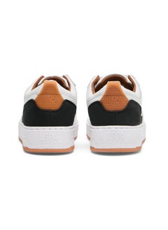 U.S. Polo Assn. Men's White Low-Top Sneakers - Modern Design with Black and Tan Accents, Durable and Stylish Casual Footwear  - Image 4