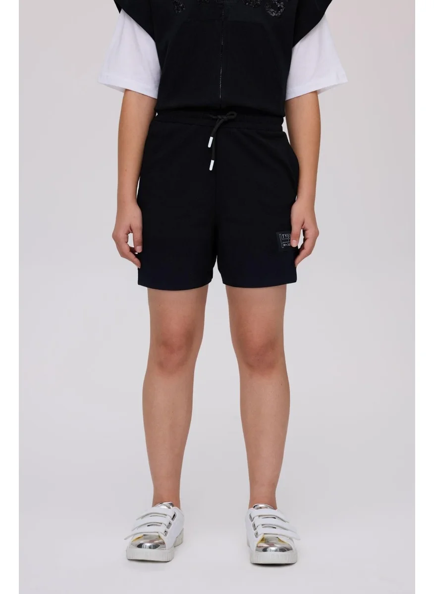 تايس Bg Store Girls Black Shorts