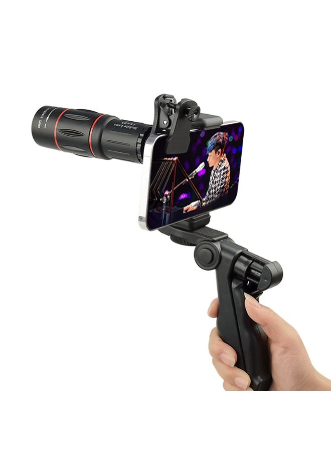 18x25 Mobile Phone Telephoto Lens Monocular Kit High-Power Magnification Universal Clip Tripod Perfect Smartphone Photography Bird Watching Outdoor Exploration - Image 3