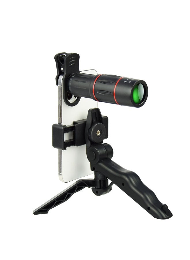 18x25 Mobile Phone Telephoto Lens Monocular Kit High-Power Magnification Universal Clip Tripod Perfect Smartphone Photography Bird Watching Outdoor Exploration - Image 2