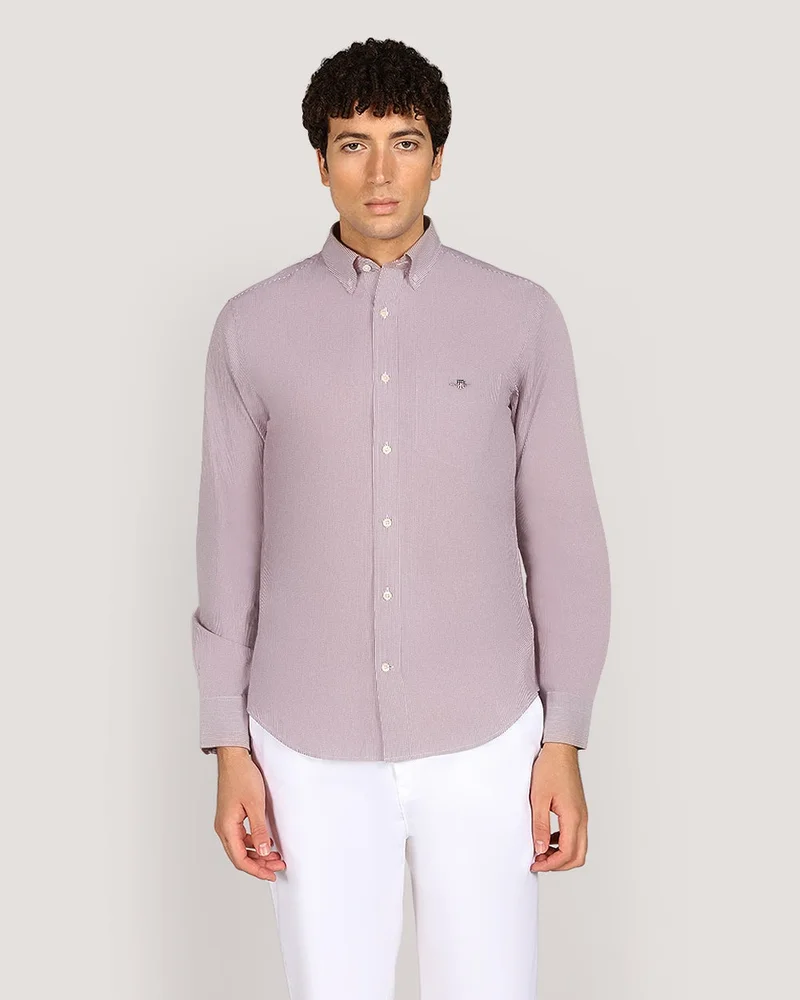 غانت قميص بوبلين كلاسيكي عادي