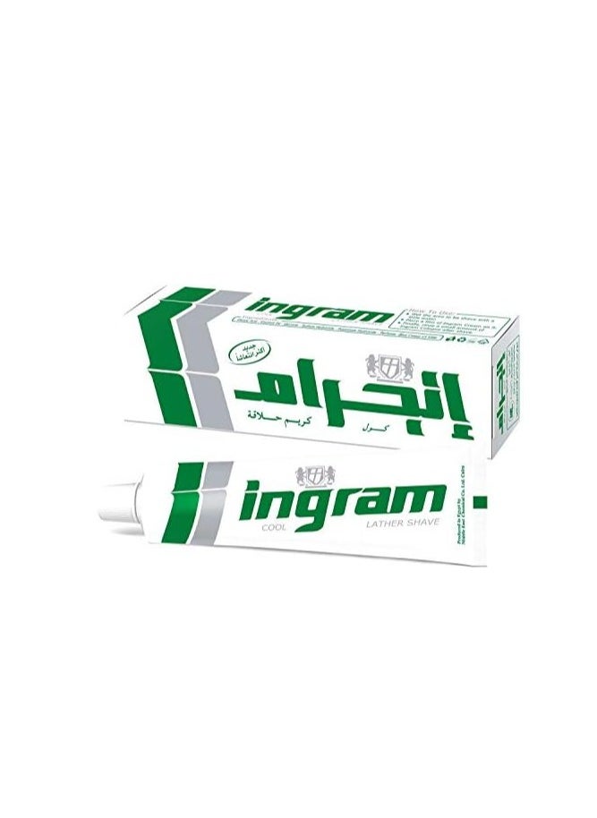 Ingram New Extra Cool Lather Shaving Cream 60gm 