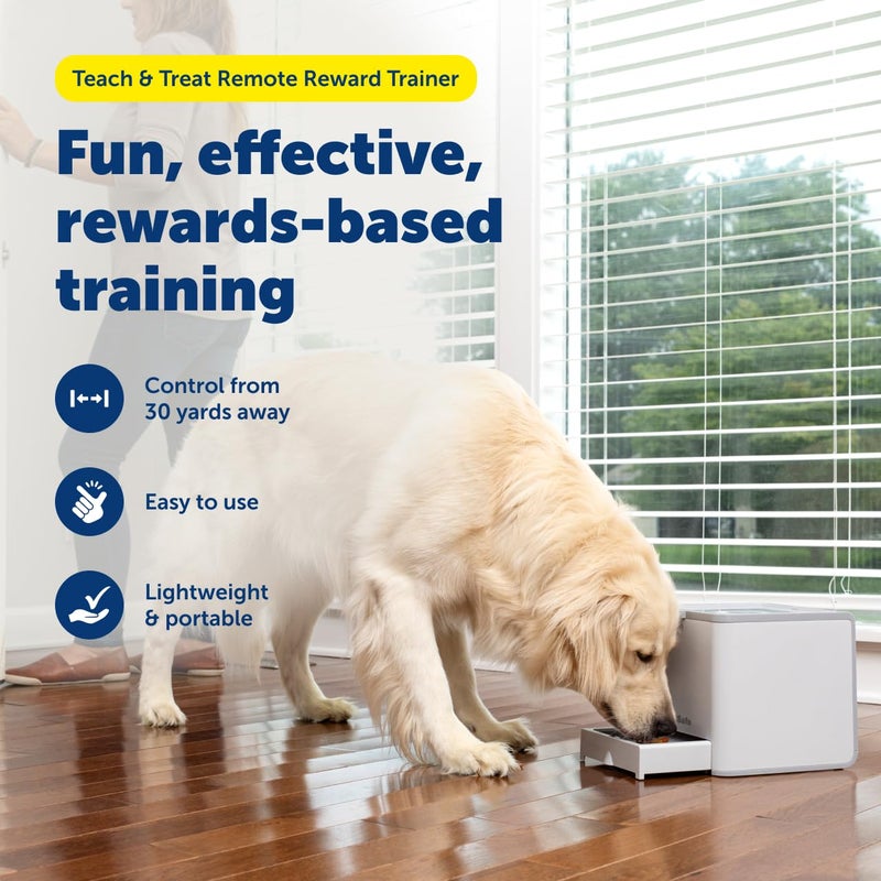 PetSafe Teach & Treat Remote Reward Trainer â€“ Remote Treat Dispenser for Dogs â€“ Portable Training Tool - Image 2