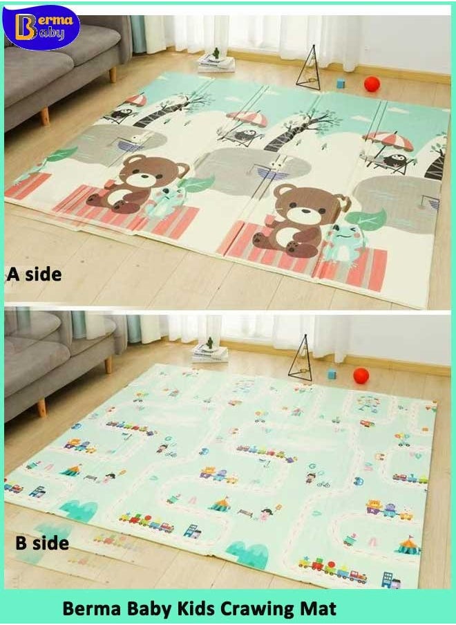 Berma Baby Baby Play Mat,150*200 CM Foam Baby Mat for Floor Play, Extra Thick Kids Crawling Mat, Waterproof and Non-Slip Large Soft for Toddler  - Image 1