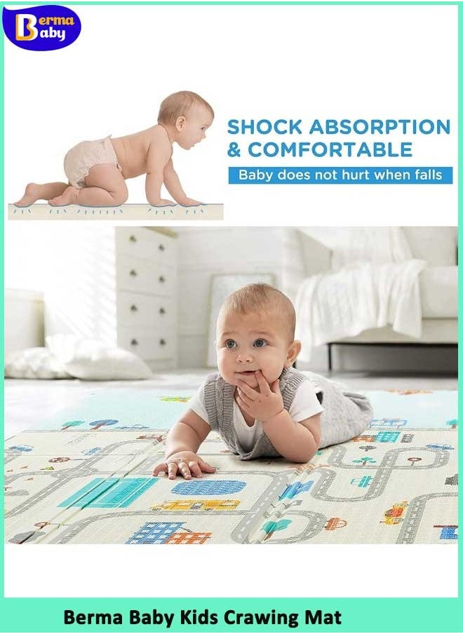 Berma Baby Baby Play Mat,150*200 CM Foam Baby Mat for Floor Play, Extra Thick Kids Crawling Mat, Waterproof and Non-Slip Large Soft for Toddler  - Image 3