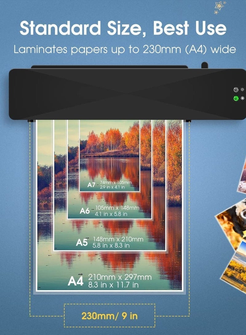 آلة تغليف حراري A4 5 في 1 للاستخدام المنزلي والمكتبي والمدرسي - Image 4