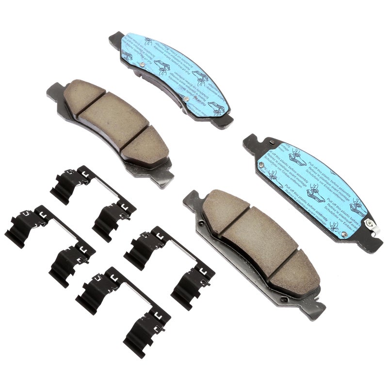 ACDelco Gold 17D1367ACHF1 19428005 Ceramic Front Disc Brake Pad Kit