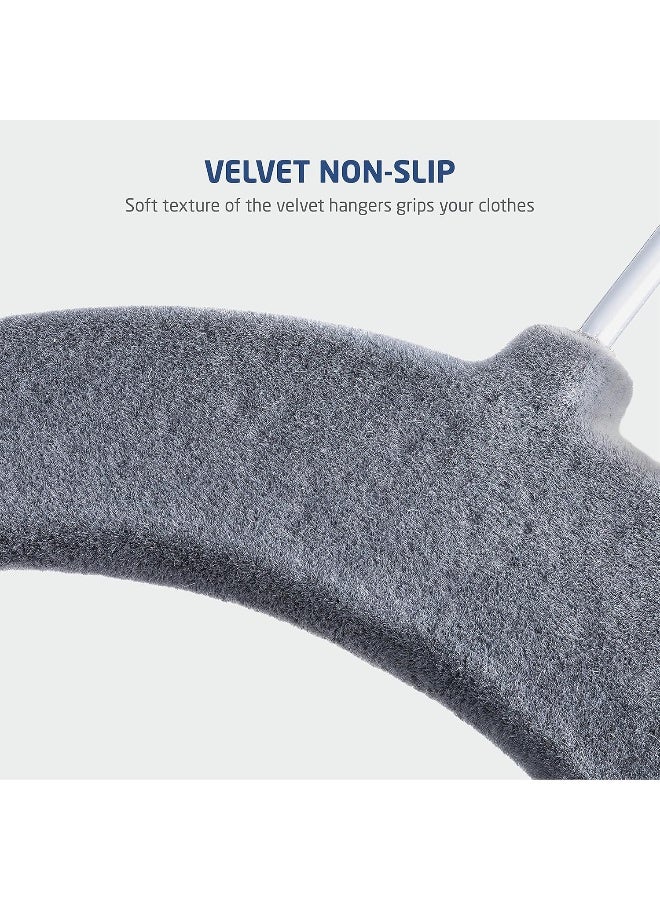 ZOBER Premium Kids Nonslip Baby Velvet Hangers - Image 4