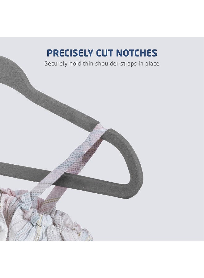 ZOBER Premium Kids Nonslip Baby Velvet Hangers - Image 3