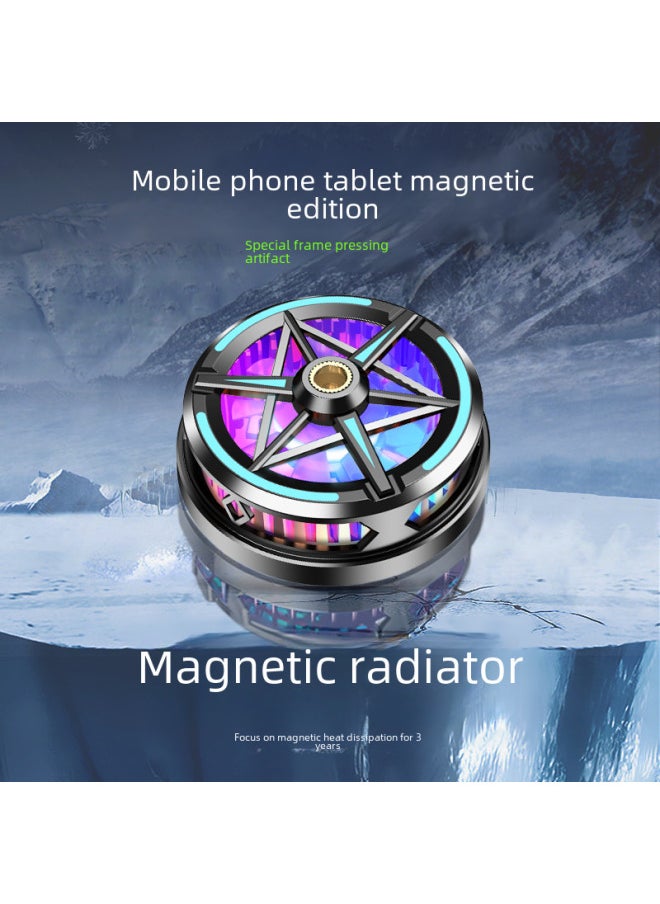 Beauenty S1 Semi-conductor Cooling Phone Holder Silent Gaming Back Clip For Live Broadcasting Playing Mobile Games-Product Color:S20 Back Clip Radiator-purple Black (cost-effective, With Two-speed Adjustment)  - Image 4