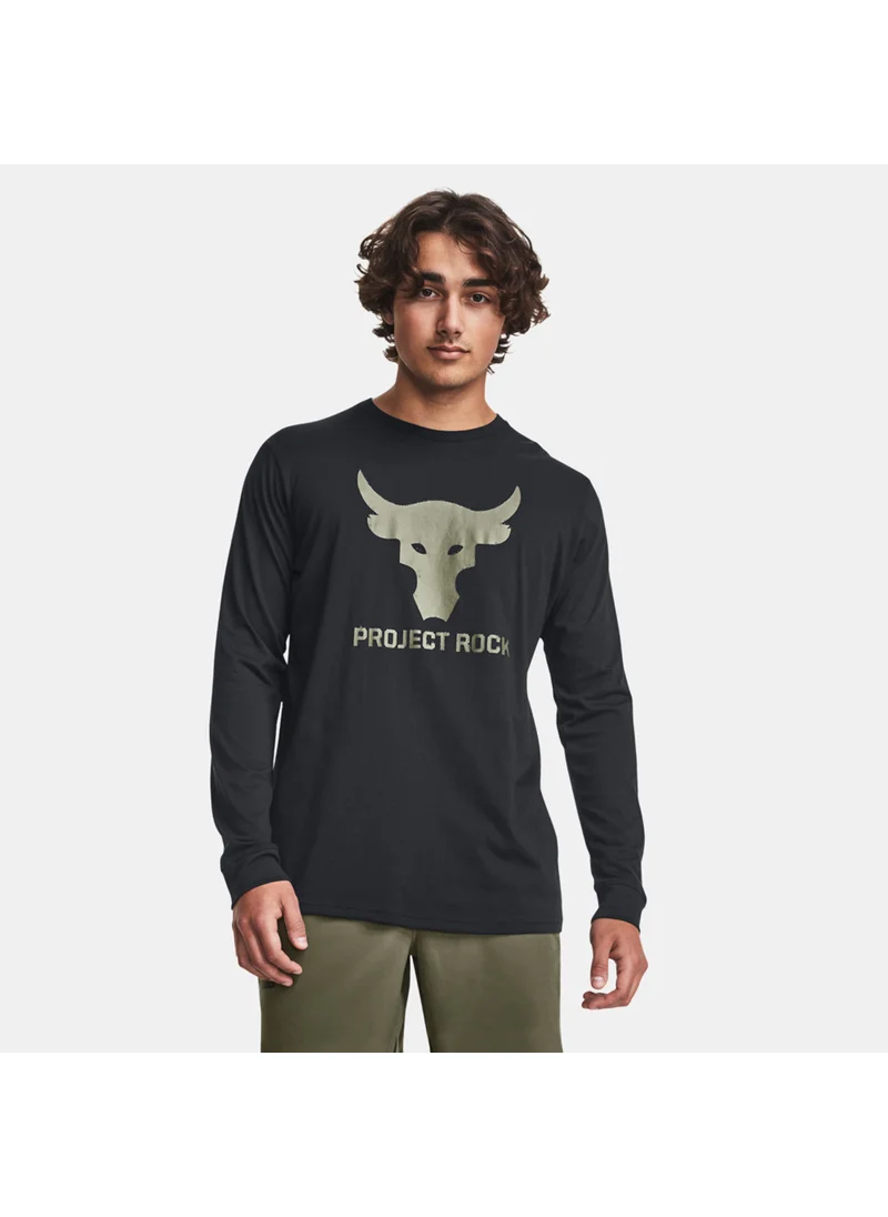 اندر ارمور Men's Project Rock Brahma Bull Long Sleeve T-Shirt