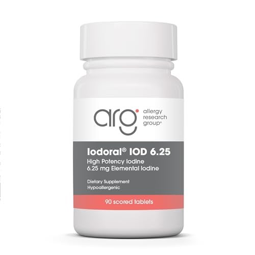 Optimox مكمل ARG Optimox Iodoral 625 ملغ من اليود ويديد البوتاسيوم لدعم توازن الغدة الدرقية خالي من الصويا والغلوتين 90 حصة 90 قرص - Image 2