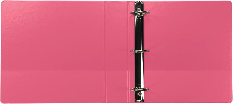 Samsill Samsill Earths Choice Fashion Round Ring View Binder 2 Inches Berry Pack of 2  - Image 2