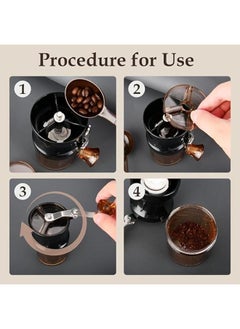 Plynox V60 Coffee Maker Set 9 Pcs Drip Coffee Maker Kit, Portable Travel Kit with Airtight Coffee Cans, Automatic Coffee Scale with Timer, Coffee Pot with Thermometer  - Image 3