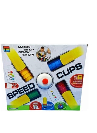 AL SAFWA Plastic Speed ​​Cups Game Set of 6 with 24 Cards and Multi-Colored Bell - pzsku/Z3208BAFE34C7A07FA900Z/45/1741353454/3b5bcf83-9ac4-4e19-910e-526c8d332b07