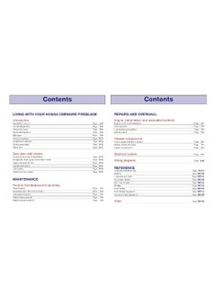 Honda CBR900RR FireBlade (00 - 03) Haynes Repair Manual  - Image 3