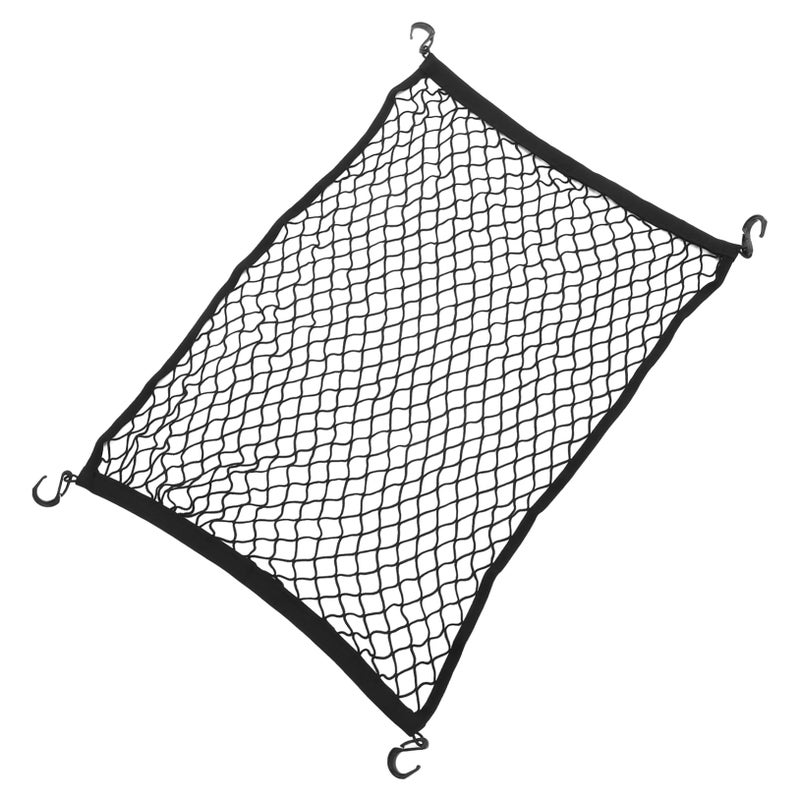 Heavy Duty Elastic Cargo Net for Camping Cart Garden Trolley Outdoor Gear Black - Image 2