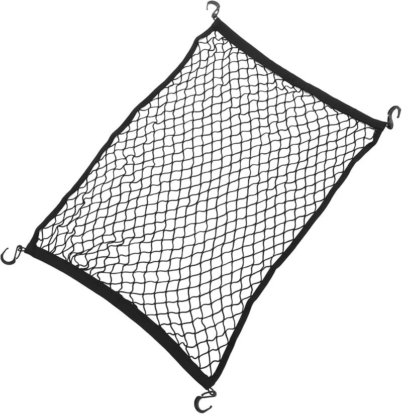 Heavy Duty Elastic Cargo Net for Camping Cart Garden Trolley Outdoor Gear Black - Image 1