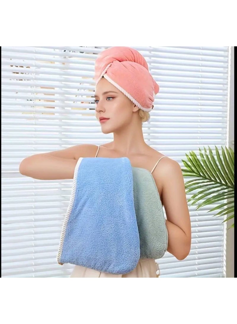 بونيه شعر مايكروفايبر مقاس65*30سم - Image 2