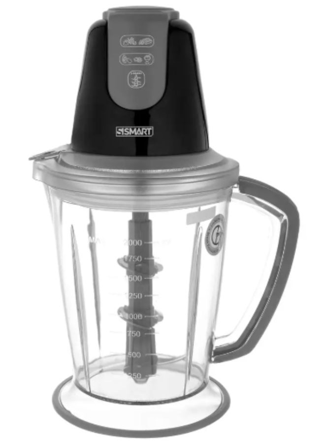 كبة كهربائية اس سمارت، 2 لتر، 700 وات، SCH6111EU - اسود رمادي