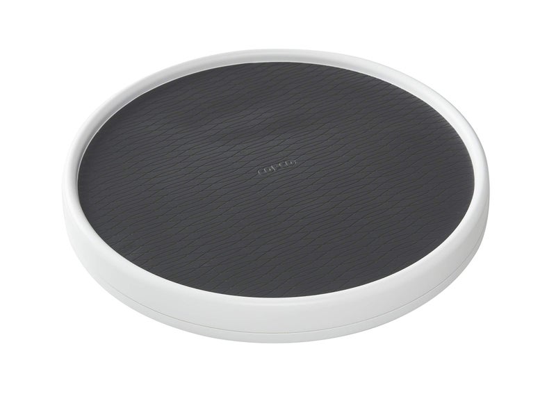 Copco Pro NonSkid Pantry Cabinet Lazy Susan Turntable 15Inch Charcoal