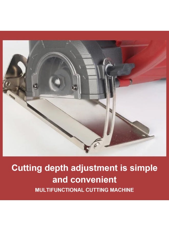 ELIKLIV 1480W Electric Cutting Machine Saw Cut Off Machine 220v Electric Power Tools 13000rpm 0-45° Adjustable Angle Tile Metal Cutter  - Image 3