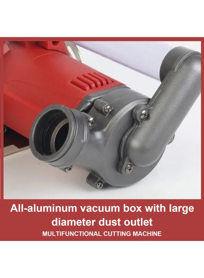 ELIKLIV 1480W Electric Cutting Machine Saw Cut Off Machine 220v Electric Power Tools 13000rpm 0-45° Adjustable Angle Tile Metal Cutter  - Image 5