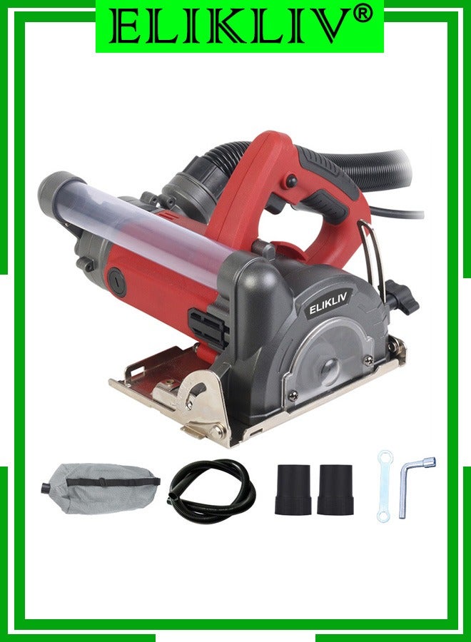 ELIKLIV 1480W Electric Cutting Machine Saw Cut Off Machine 220v Electric Power Tools 13000rpm 0-45° Adjustable Angle Tile Metal Cutter  - Image 1