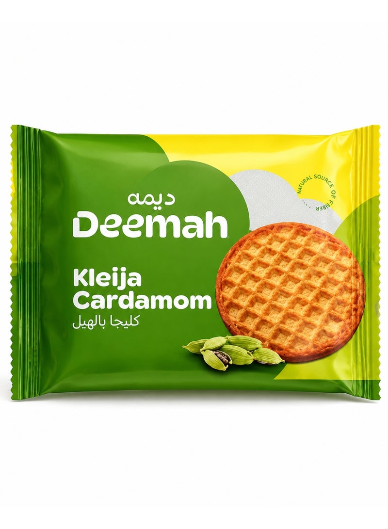 Deemah Kleija Cardamom Cookies – Economy Pack (6 Units) – Traditional Taste & Crunchy Bran Texture - Image 4