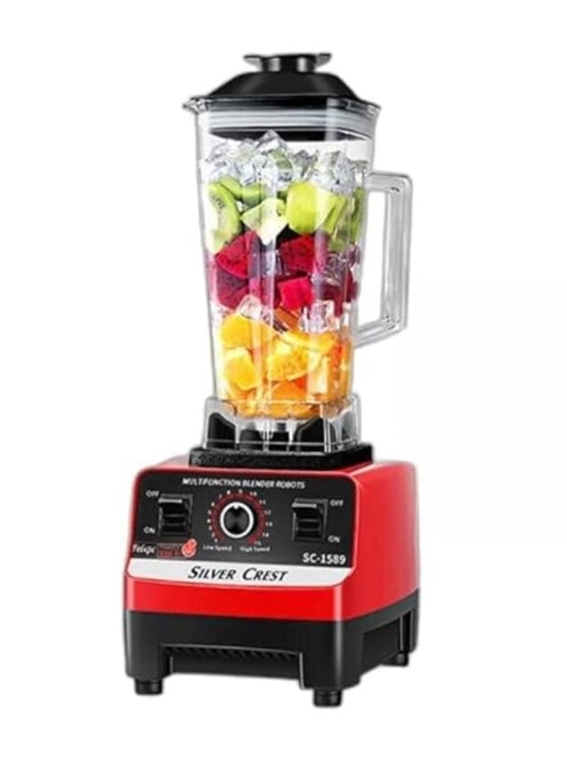 2.5L Blender with Grinder – 4500W – 6 Stainless Steel Ice Crushing Blades – Multi-Speed ​​– Large Jug – Model R.2840 - Image 1