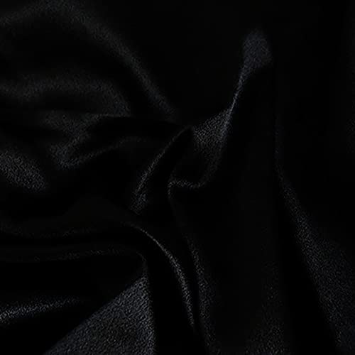 Yiemoge Satin Photography Background Silk, Glossy Fabric Cloth Backdrops for Goods, Crafts, Jewelry, Cosmetics, Food Photoshoot and Flat Lay (Black, 3.3×2.5ft/100×75cm) - Image 4