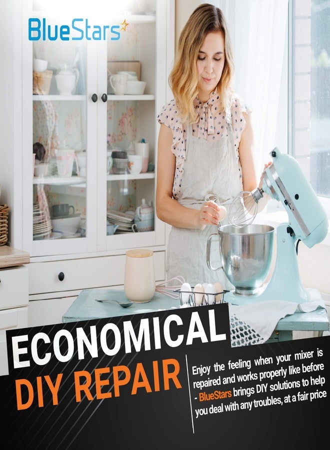 BlueStars Hand Mixer Turbo Beaters for KitchenAid W10490648 by BlueStars- Replaces KHM2B W10490648 KHM5 AP5644233 AP5644233 PS4082859 W10240913-4 PACKS - Image 5