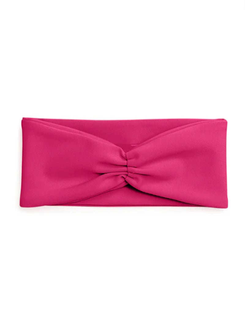 Generic Wide Headbands for Women, Extra Large Headband, Twist Knot Hair Accessories (Pink)  - Image 5