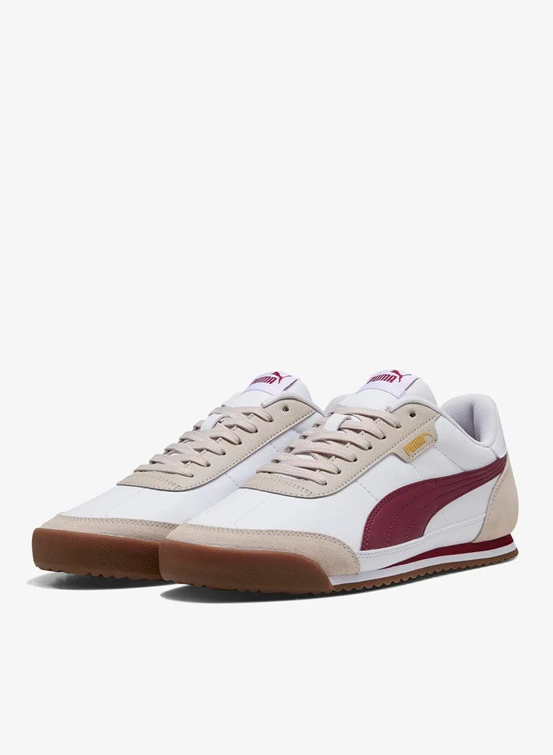 Puma PUMA White-Garnet Glow-Silver Fog-PUMA Gold-Gum Turino Ii Og for Women | Best Price UAE