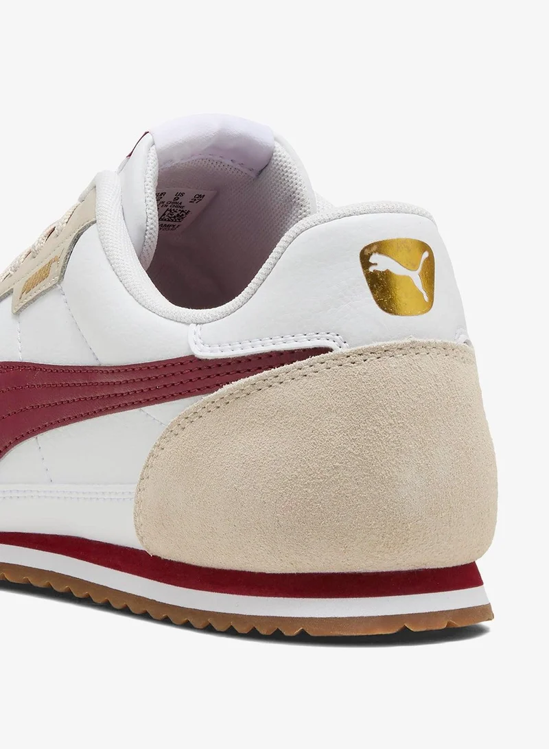 Puma PUMA White-Garnet Glow-Silver Fog-PUMA Gold-Gum Turino Ii Og for Women | Best Price UAE