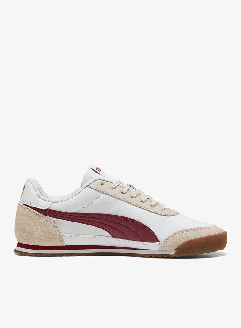 Puma PUMA White-Garnet Glow-Silver Fog-PUMA Gold-Gum Turino Ii Og for Women | Best Price UAE