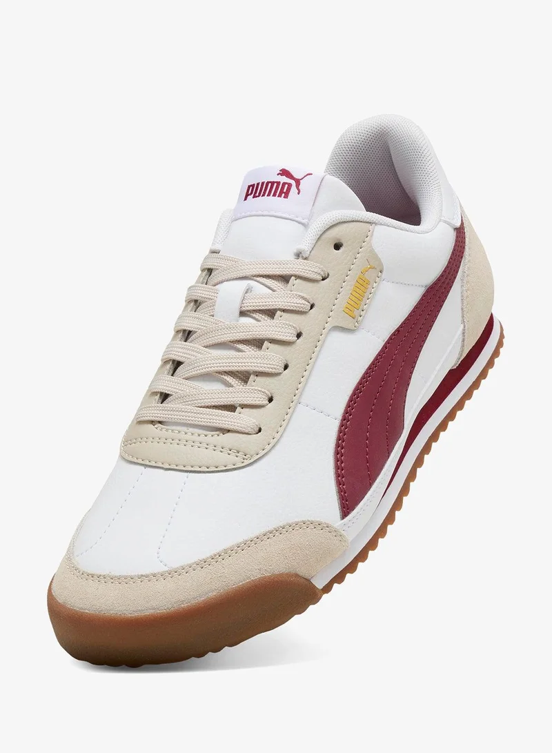 Puma PUMA White-Garnet Glow-Silver Fog-PUMA Gold-Gum Turino Ii Og for Women | Best Price UAE