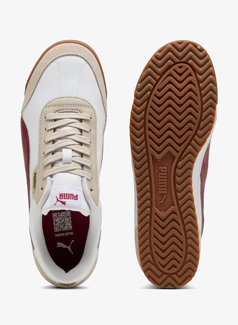 Puma PUMA White-Garnet Glow-Silver Fog-PUMA Gold-Gum Turino Ii Og for Women | Best Price UAE