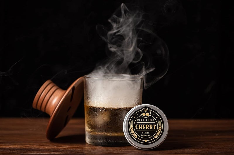 ComboJoy Bourbon Gifts for Men - Cocktail Smoker Kit with Torch and Wood Chips for Whiskey and Bourbon, Old Fashioned Cocktail Kit, Whiskey Gifts, for Dad, Husband and Cocktail Lovers - Image 4