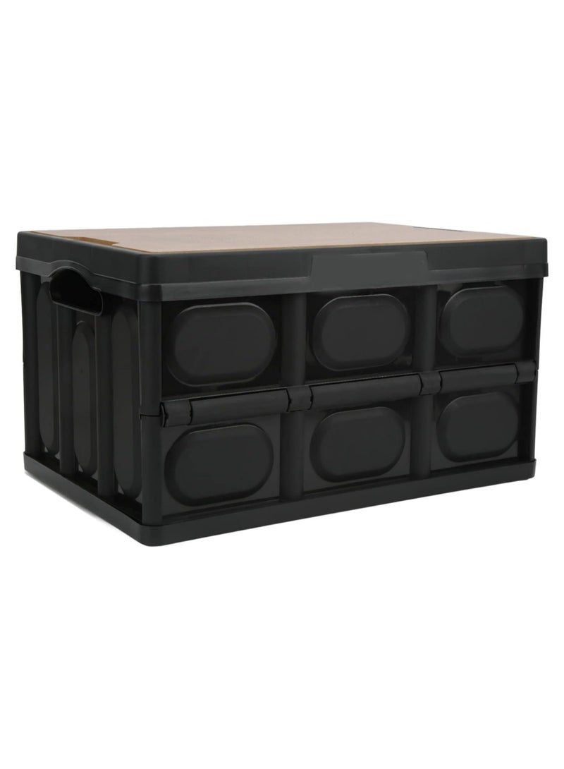 Folding Storage Box, 30L Removable Multifunctional Outdoor Storage Box for Outdoor - Image 4