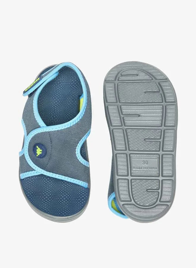 كابا Boys' Logo Detail Sandals with Back Strap Closure