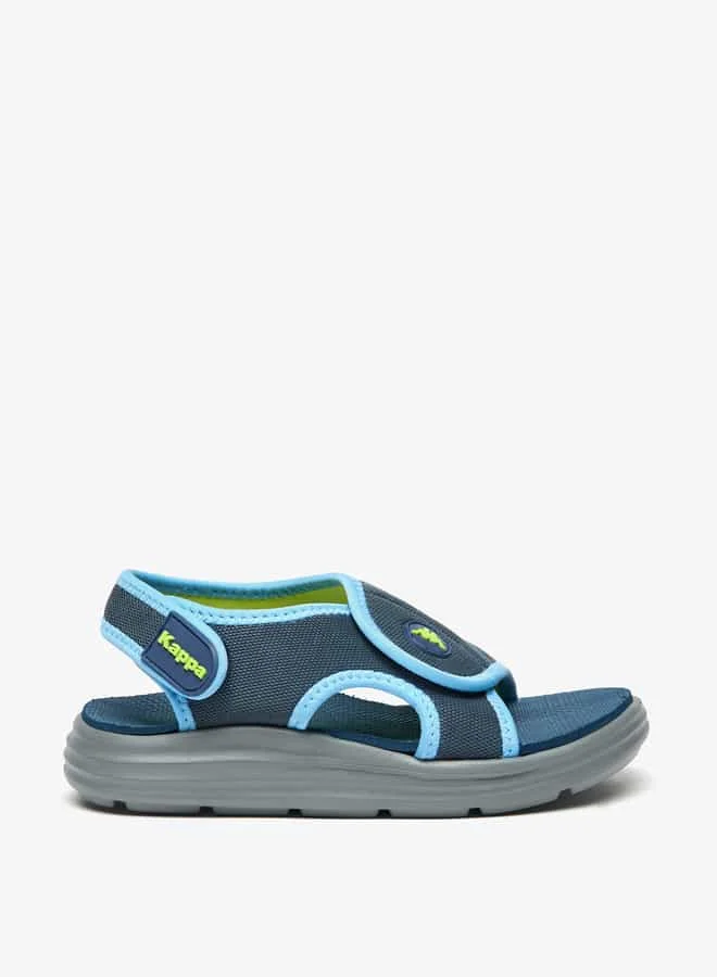 كابا Boys' Logo Detail Sandals with Back Strap Closure