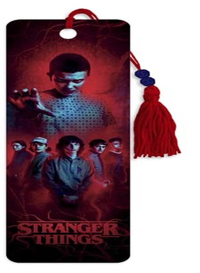 سترانجر ثينكينج مجموعة ملصقات مسلسل Stranger Things - تتضمن 12 ملصقًا تعرض رسومات الموسم الخامس والأخير لتزيين غرف الأولاد، بالإضافة إلى فاصل كتاب | ديكور غرفة Stranger Things للأولاد والبنات والأطفال - Image 4