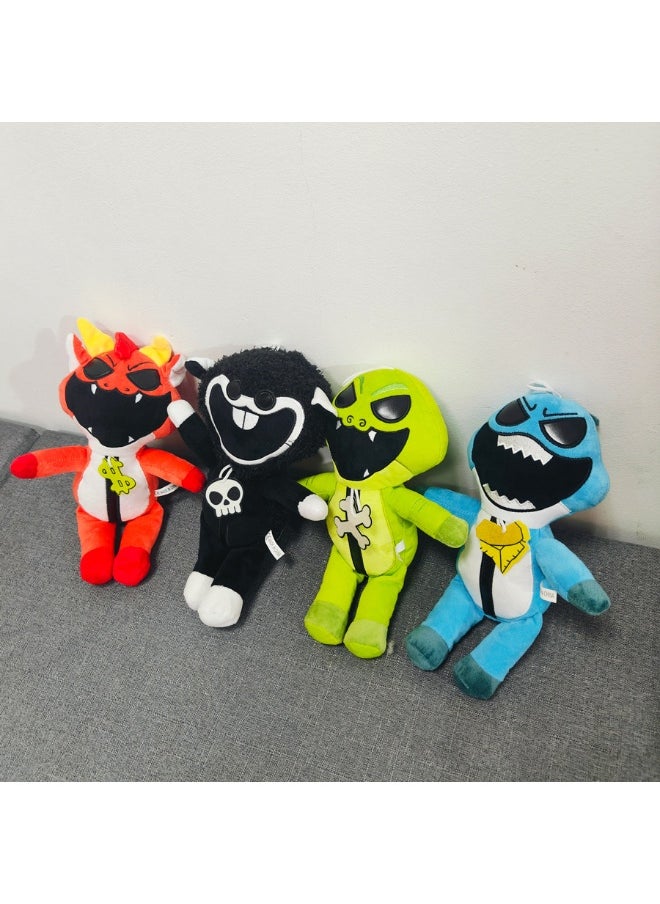 xozgdovg - Nightmare Critters Plush Toy - Shark Doll Boppy Soft Toy - Image 1