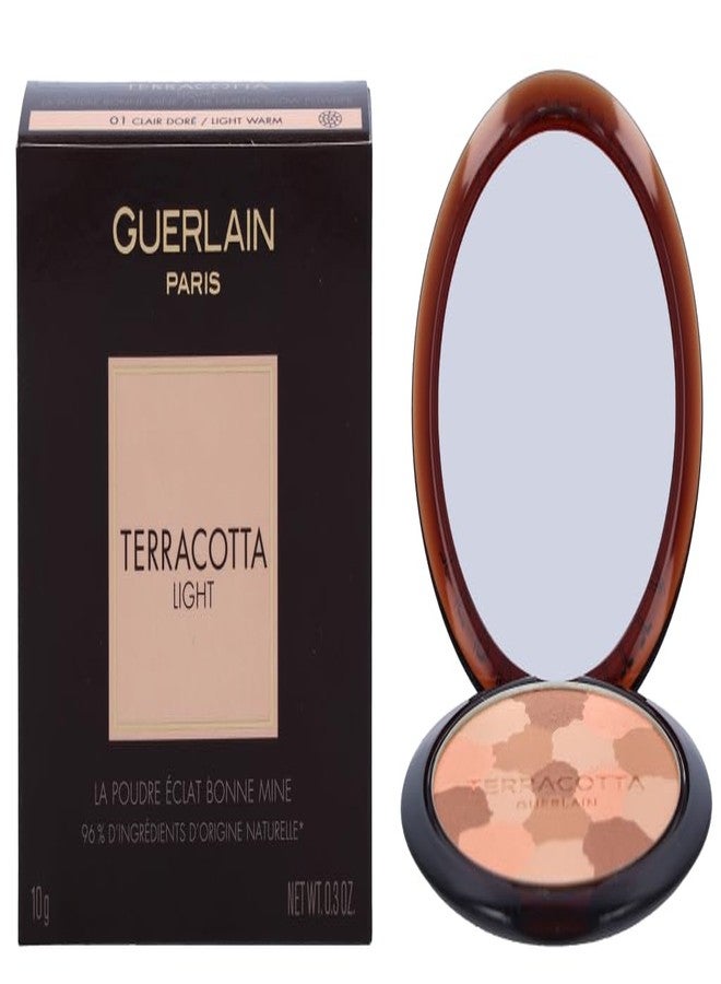 Guerlain Terracotta Light The Sun Kissed Healthy Glow Powder - 01 Light Warm by Guerlain for Women - 0.3 oz Powder - Image 1
