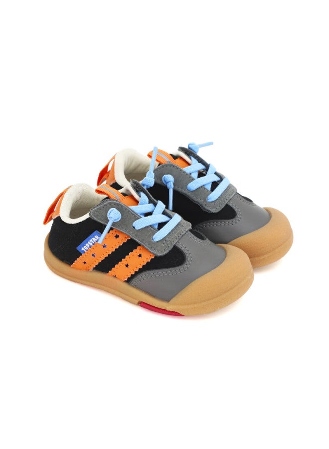 Topstar Kids Running Shoes  Spring New Girls Casual Training Shoes Boys Retro Outdoor Sneakers Black Size 25 - Image 4