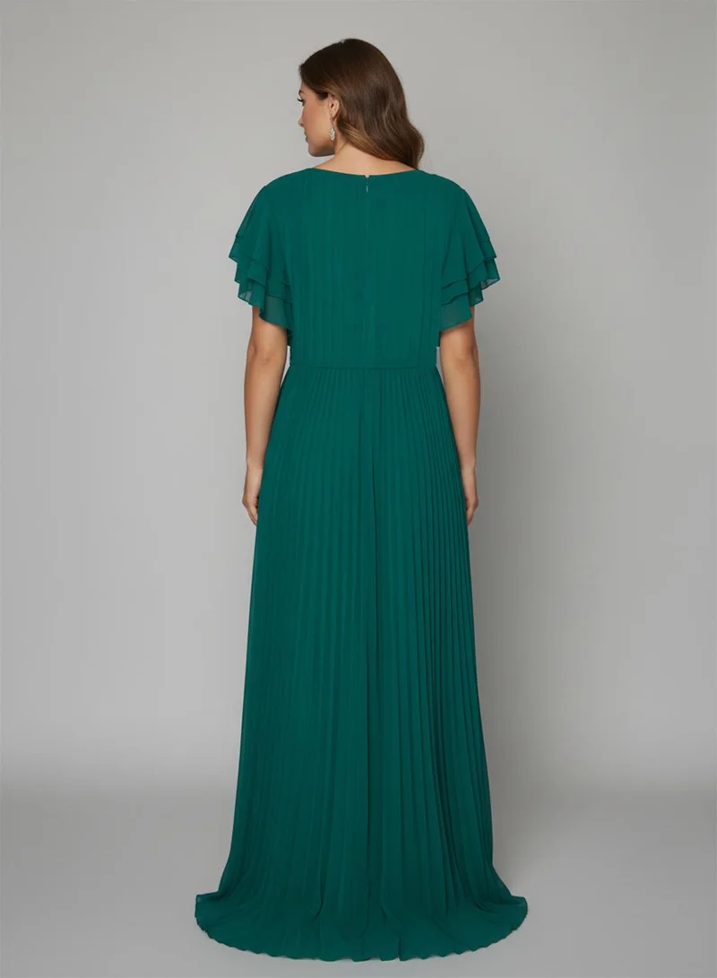 ايلا بلس Flouncy Sleeve A-line Dress